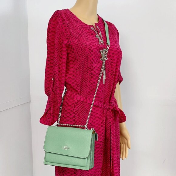 Coach C9949 Mini Klare Crossbody IN SOFT GREEN - Picture 1 of 8